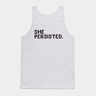 She persisted Tank Top